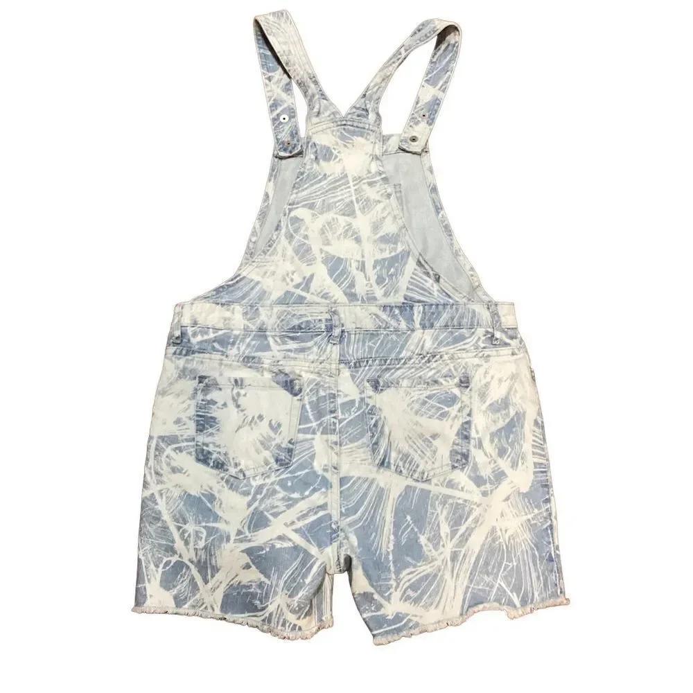 The Children’s Place Denim Short bib Overalls 14 shortall